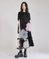 Big Flower See-Through Skirt